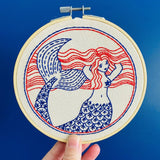 Mermaid DIY Embroidery Kit