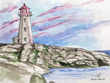 Peggy's Cove 5x7" Art Print