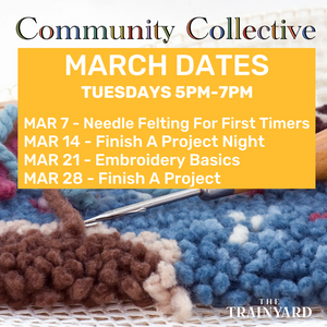 March Community Collective Workshops!