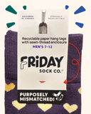 Men's Dino Face & Side Socks