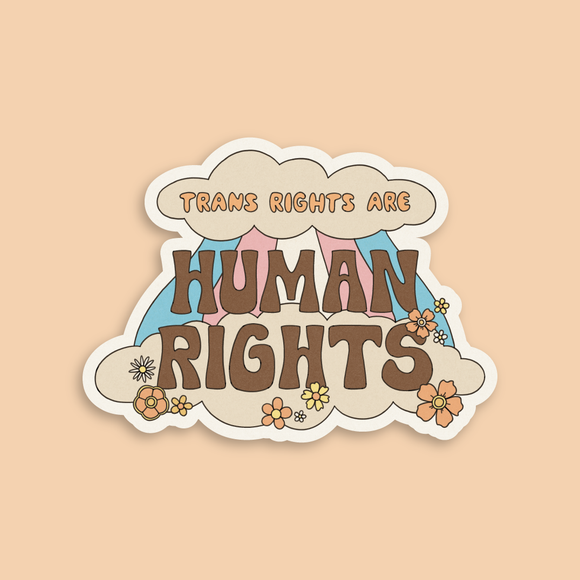 Trans Rights Sticker – Trainyard Store