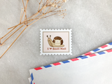 Snail Mail Stamp Sticker