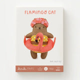 DIY Sewing Kit - Flamingo Cat