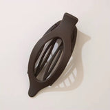 Lay Flat Hair Clip - Chocolate