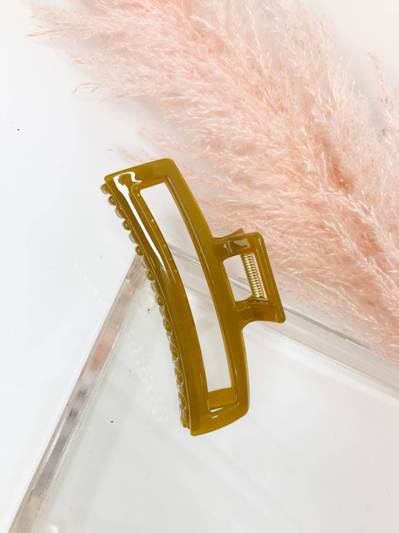 Large Gloss Claw Clip