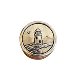 Lighthouse Earrings in Pewter Container
