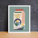 Best Before Humans Art Print