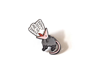 Assertive Possum Enamel Pin