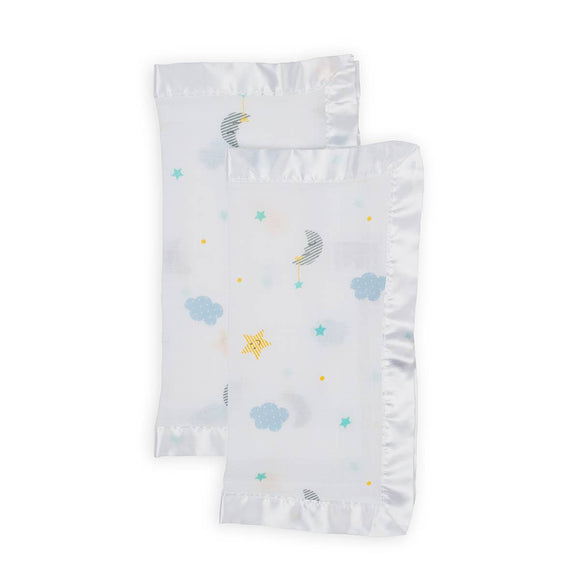 2-pack Muslin Security Blankets - Dreamland