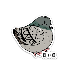 Be Coo Pigeon Sticker