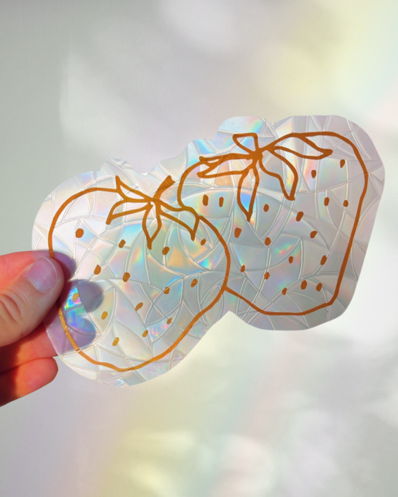 Strawberries Suncatcher