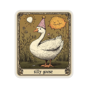 Silly Goose Tarot Sticker