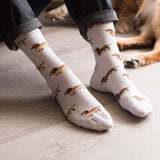 Hot Dog Wiener Dog Socks