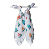 2-pack Muslin Security Blankets - Sailboats