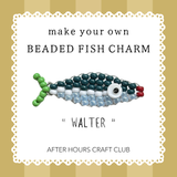 Beaded Fish Charm Craft Kit: Walter