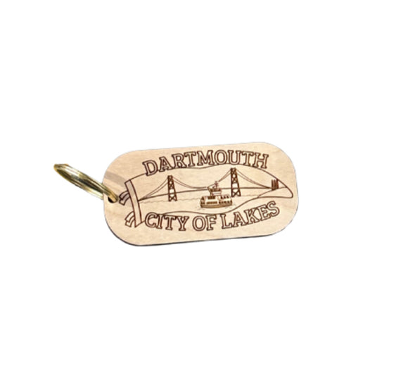 Dartmouth Pennant Keychain
