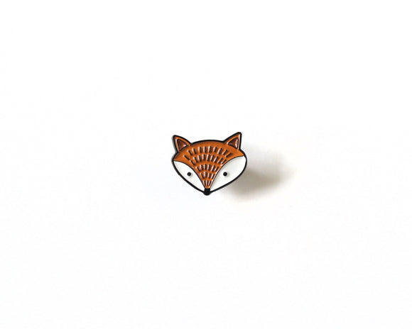 Fox Enamel Pin