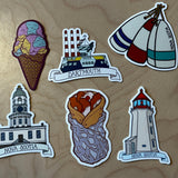 Local Sticker Pack - Set of 6