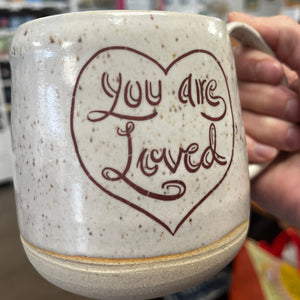 You Are Loved Stoneware Mug