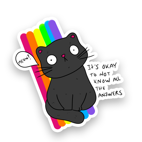 Rainbow Cat Sticker