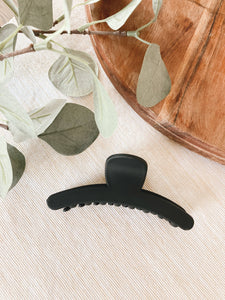 Matte Claw Clip Moon Style