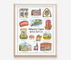 Annapolis Valley Landmarks Art Print