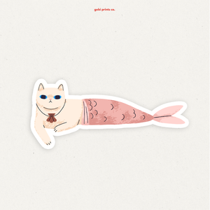 Mermaid Cat Sticker