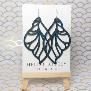 Fairy Earrings - Feya in Deep Teal