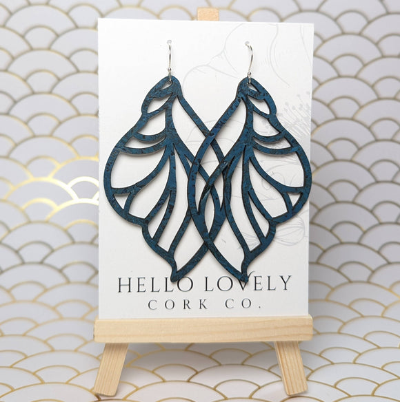 Fairy Earrings - Feya in Deep Teal
