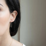 Arch Thread Earrings: 14k Gold Filled - Medium