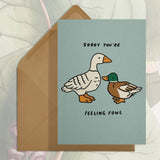 Feeling Fowl - Ducks Card