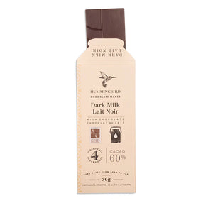 Hummingbird Dark Milk Chocolate 30g