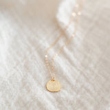 Tree Ring Necklace: Gold
