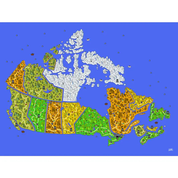 Super Canada Print