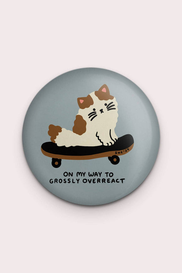 Overreact Cat Magnet