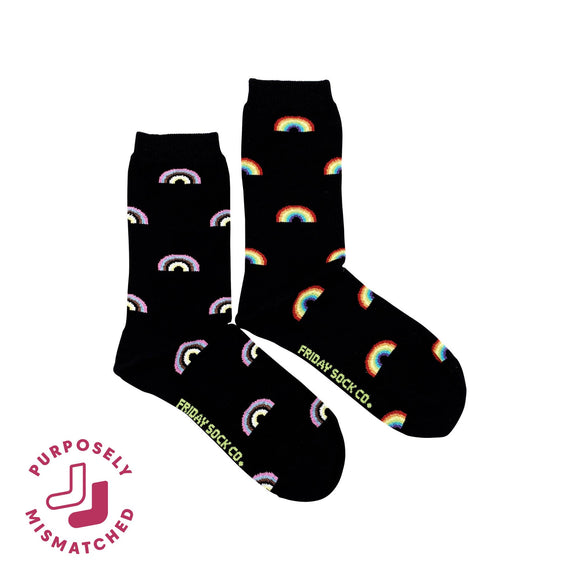 Women's Rainbow Inclusive Socks Sm