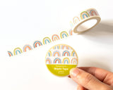 Vibrant Rainbow Washi Tape