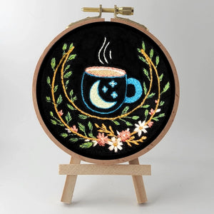 Moon Tea - Hand Embroidery Kit