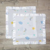 2-pack Muslin Security Blankets - Dreamland