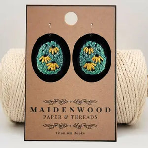 Black Eyed Susan Earrings