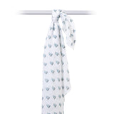 Muslin Cotton Swaddle Blanket  - Sailboats