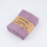 Organic Muslin Washcloth  - Forget-Me-Not
