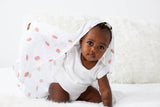 Muslin Cotton Swaddle Blanket - Strawberries