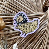 Nonna Hen 3" Vinyl Sticker