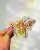 Honeybee Suncatcher Sticker