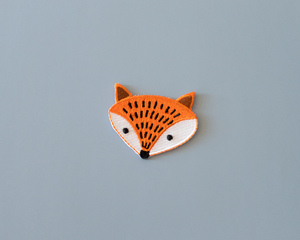 Cute Mini Fox Iron-On Patch
