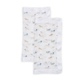 2-Pack Cotton Security Blankets  –  Puppy Dog