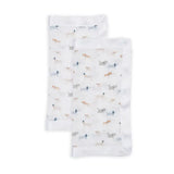 2-pack Muslin Security Blankets - Puppies