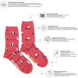 I Love Books Socks: Women’s 5 – 10
