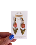 Tulip Dangle Earrings